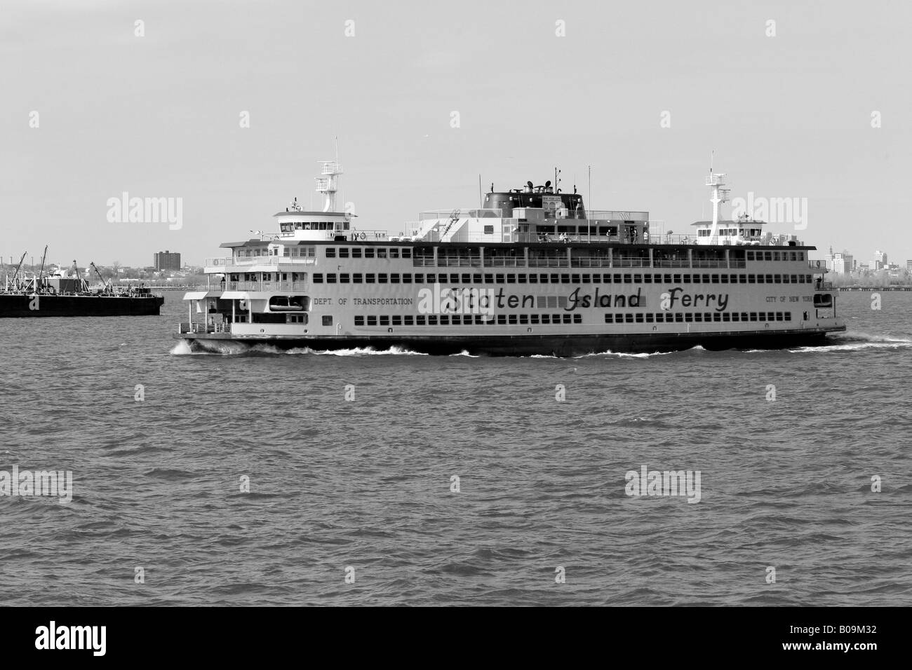 Public transport ferry Black and White Stock Photos & Images - Alamy