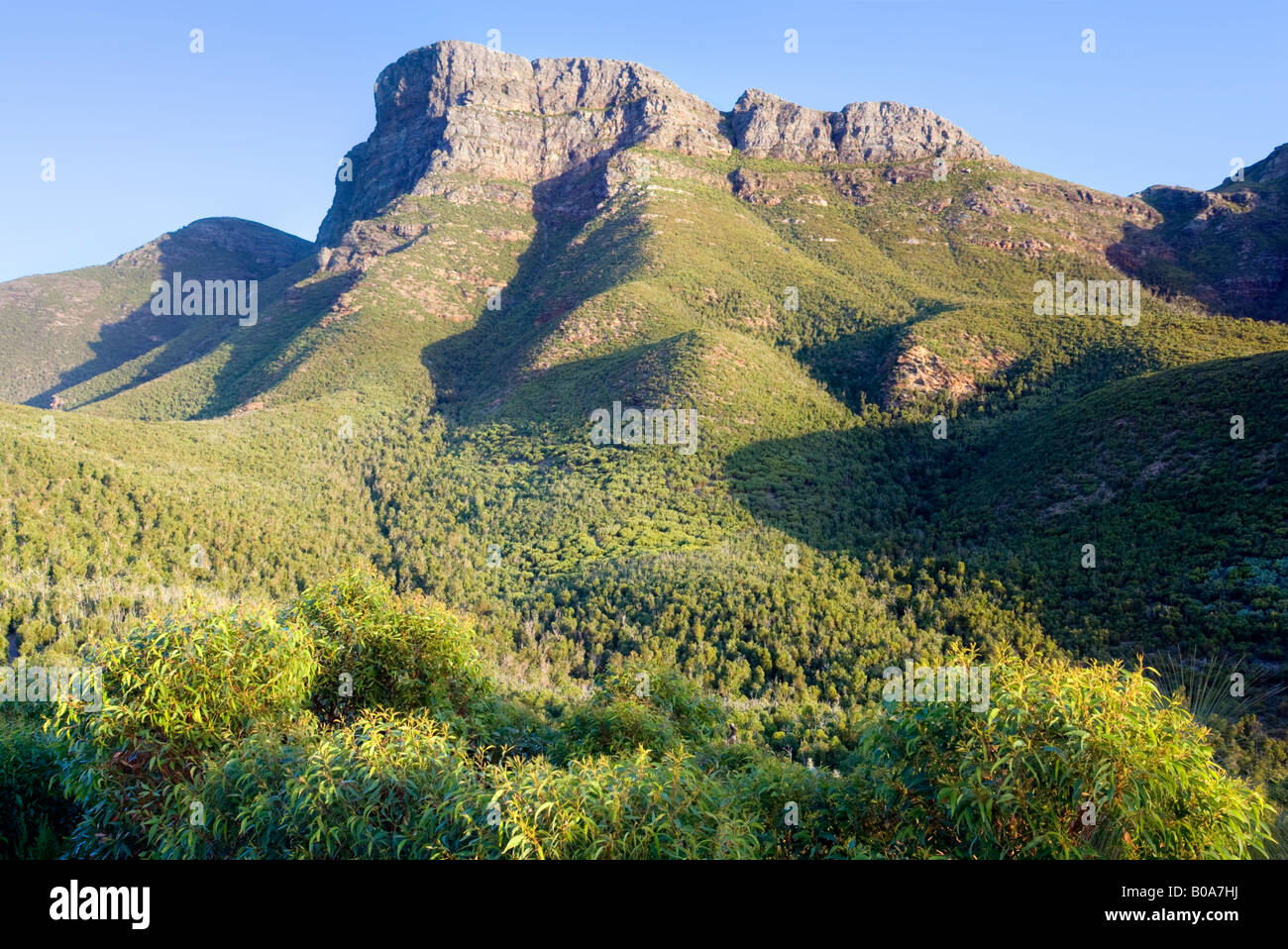 Bluff Knoll mountain in the Stirling Range National Park in the south-west of Western Australia Stock Photo