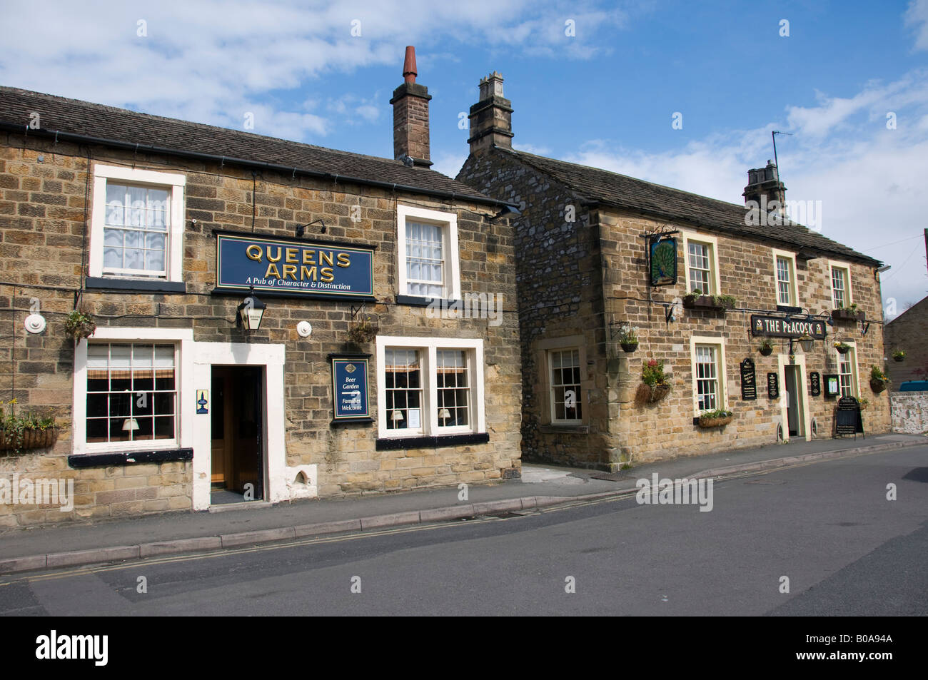 Two Public Houses Next Door To Each Other Stock Photo 17437066