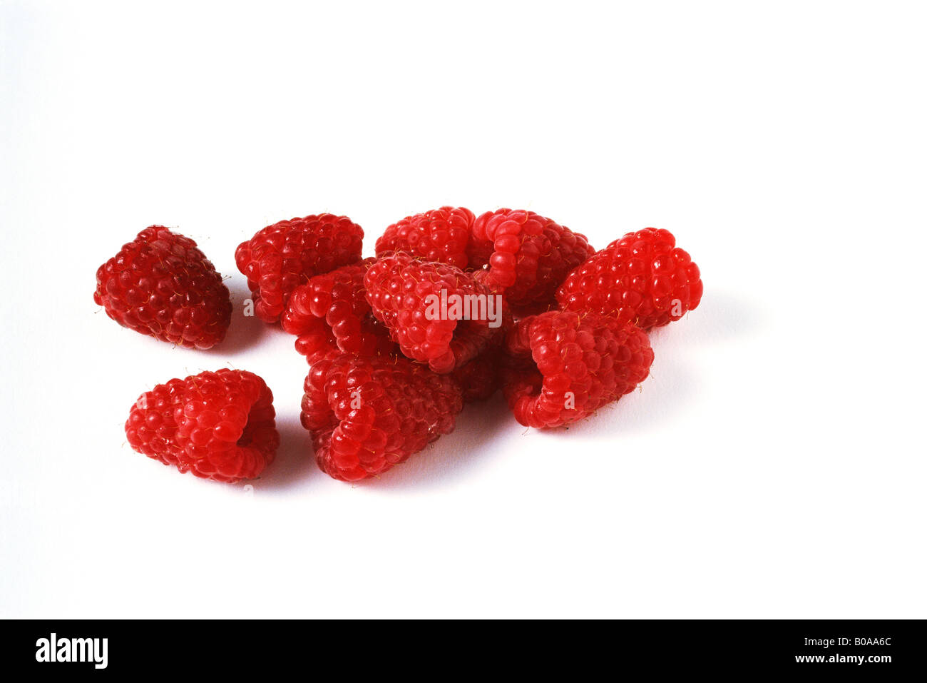 Ripe raspberries, close-up Stock Photo