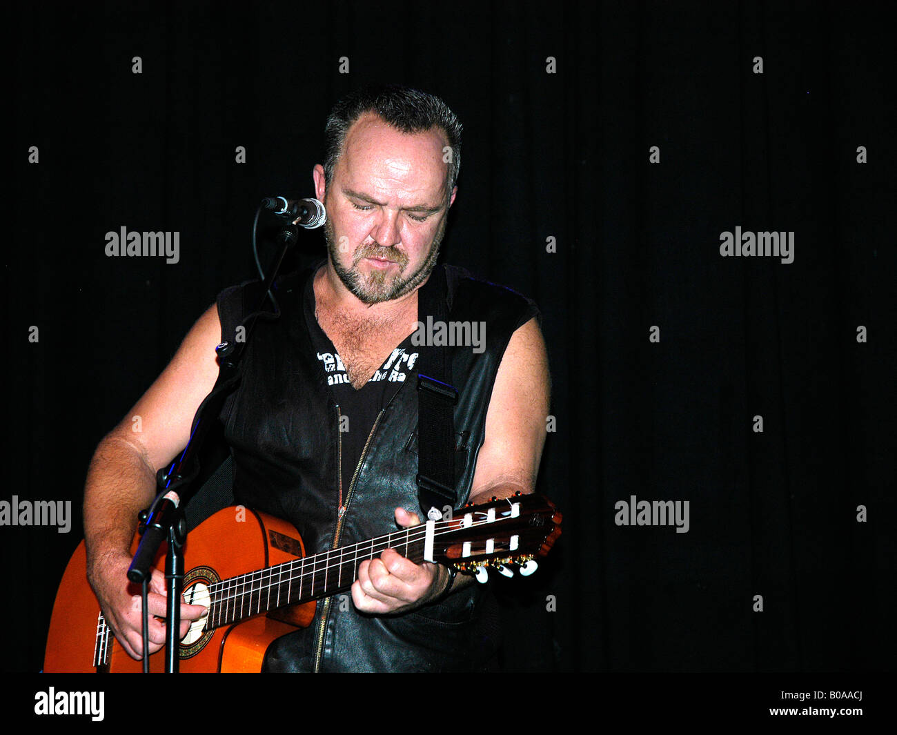 Gert Vlok Nel, singer songwriter from South Africa (6) Stock Photo