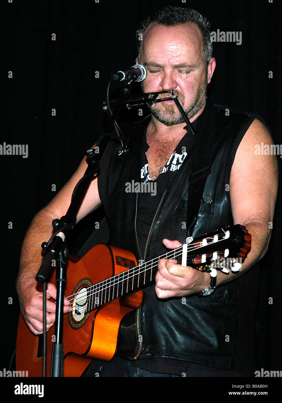 Gert Vlok Nel, singer songwriter from South Africa (2) Stock Photo