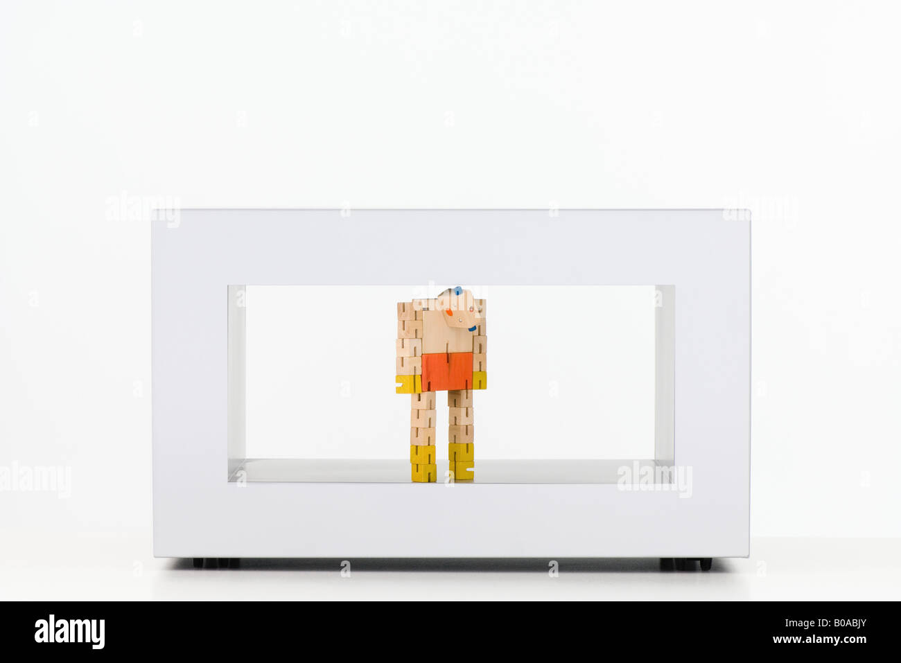 Tall robot toy Stock Photo Alamy