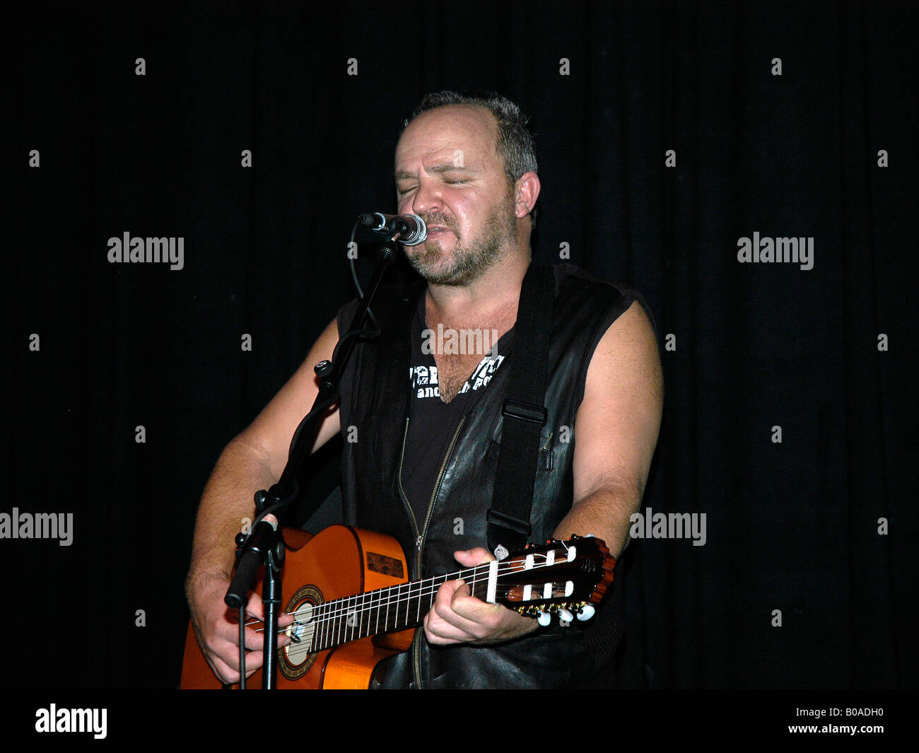 Gert Vlok Nel, singer songwriter from South Africa (4) Stock Photo