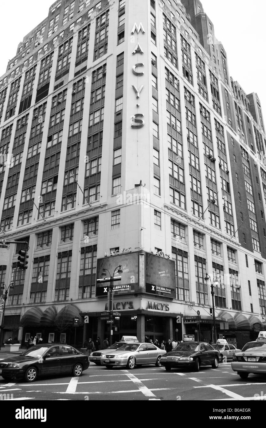 Macy's department store, New York City United States of America Stock