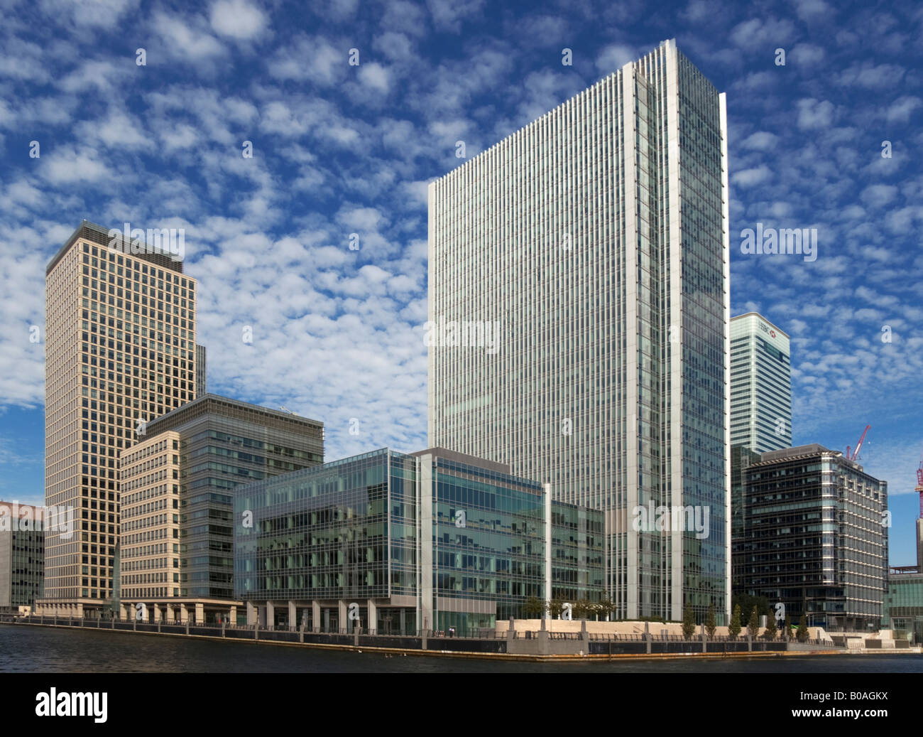 Skyscrapers canary wharf in london hi-res stock photography and images ...