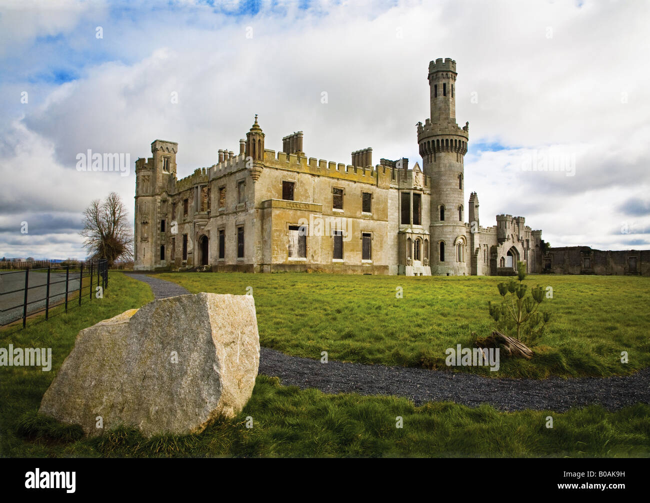 Ducketts Grove Castle Co. Carlow Ireland Stock Photo Alamy