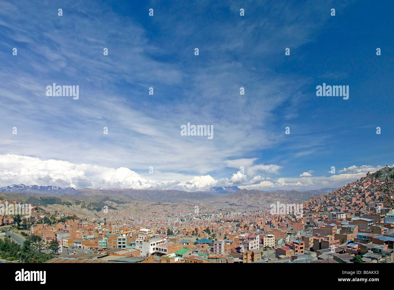 Geography travel bolivia la paz hi-res stock photography and images - Alamy