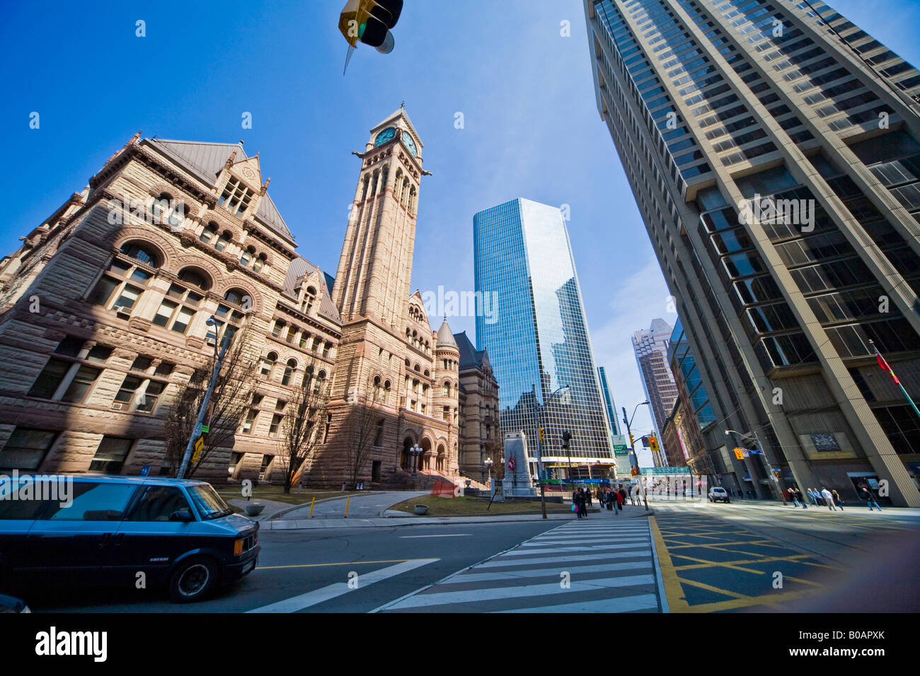 Toronto streets Canada Ontario Stock Photo Alamy