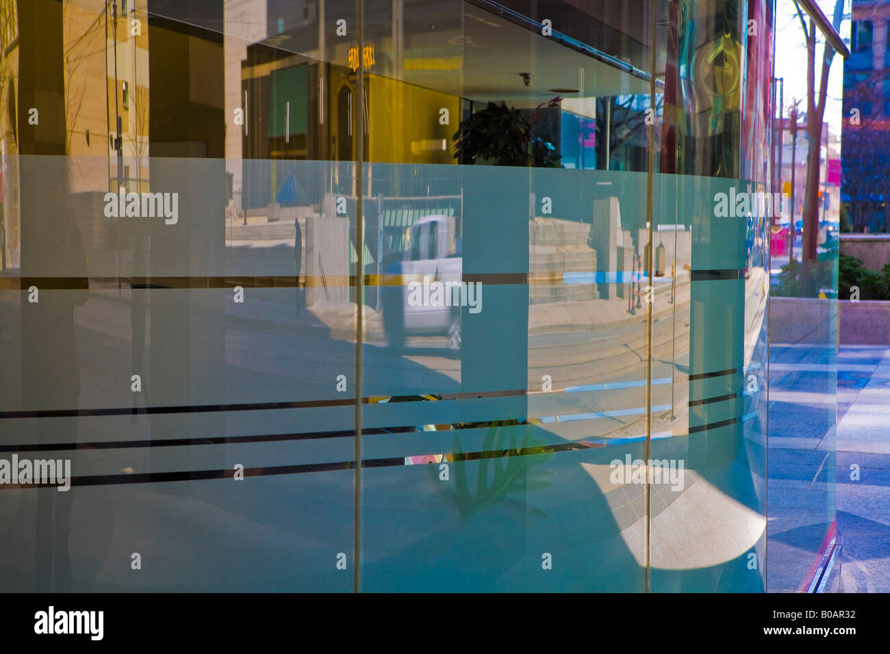 Toronto streets Canada Ontario Stock Photo Alamy