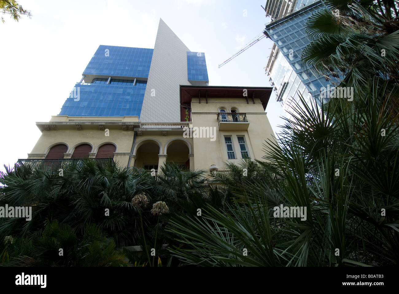 rothschild blvd contrasts Stock Photo Alamy