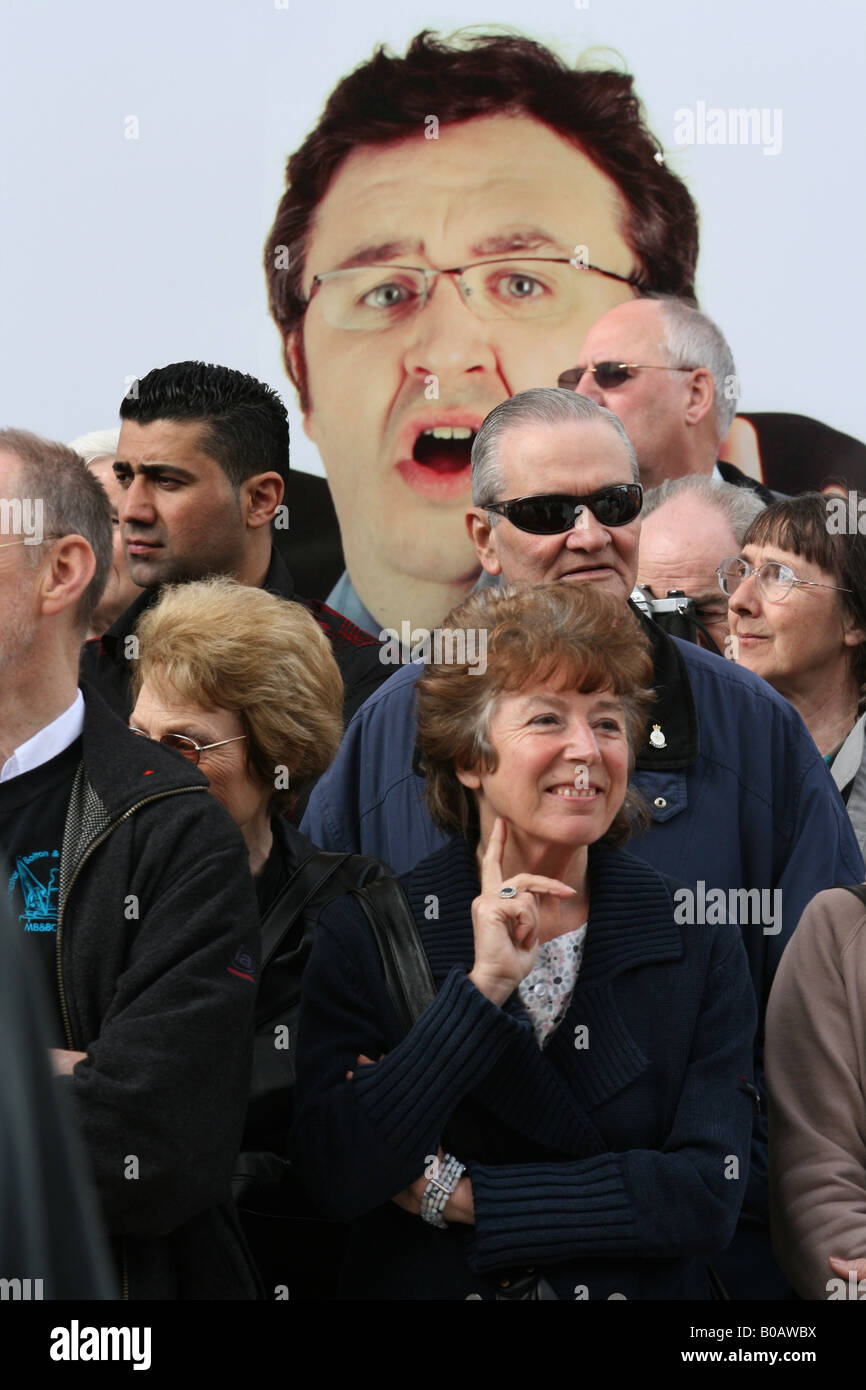 "Face in a Crowd Stock Photo Alamy