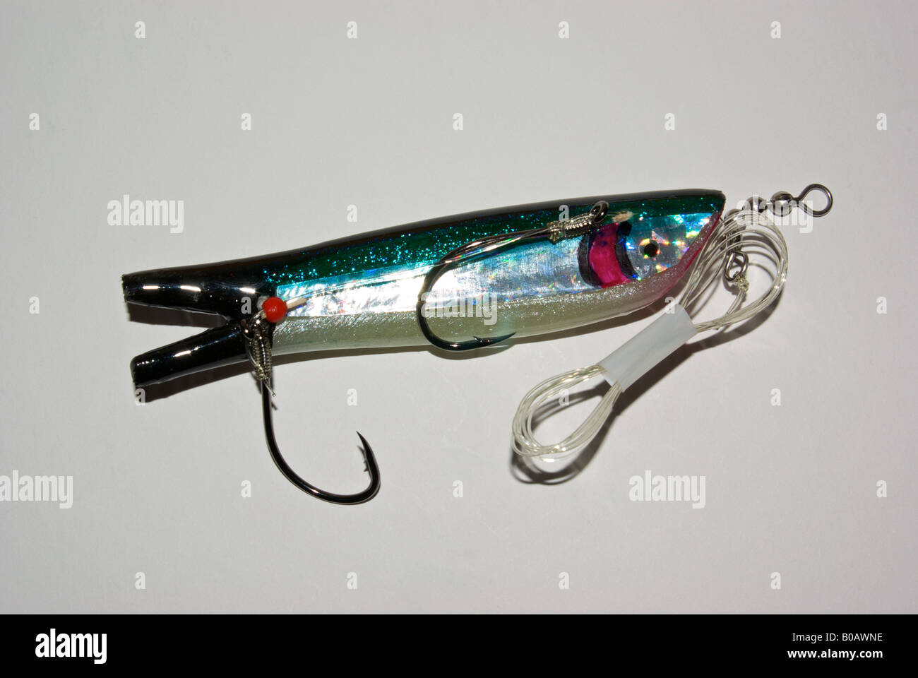 True Roll trolling fishing lure attracts salmon bottom fish and trout Stock  Photo - Alamy