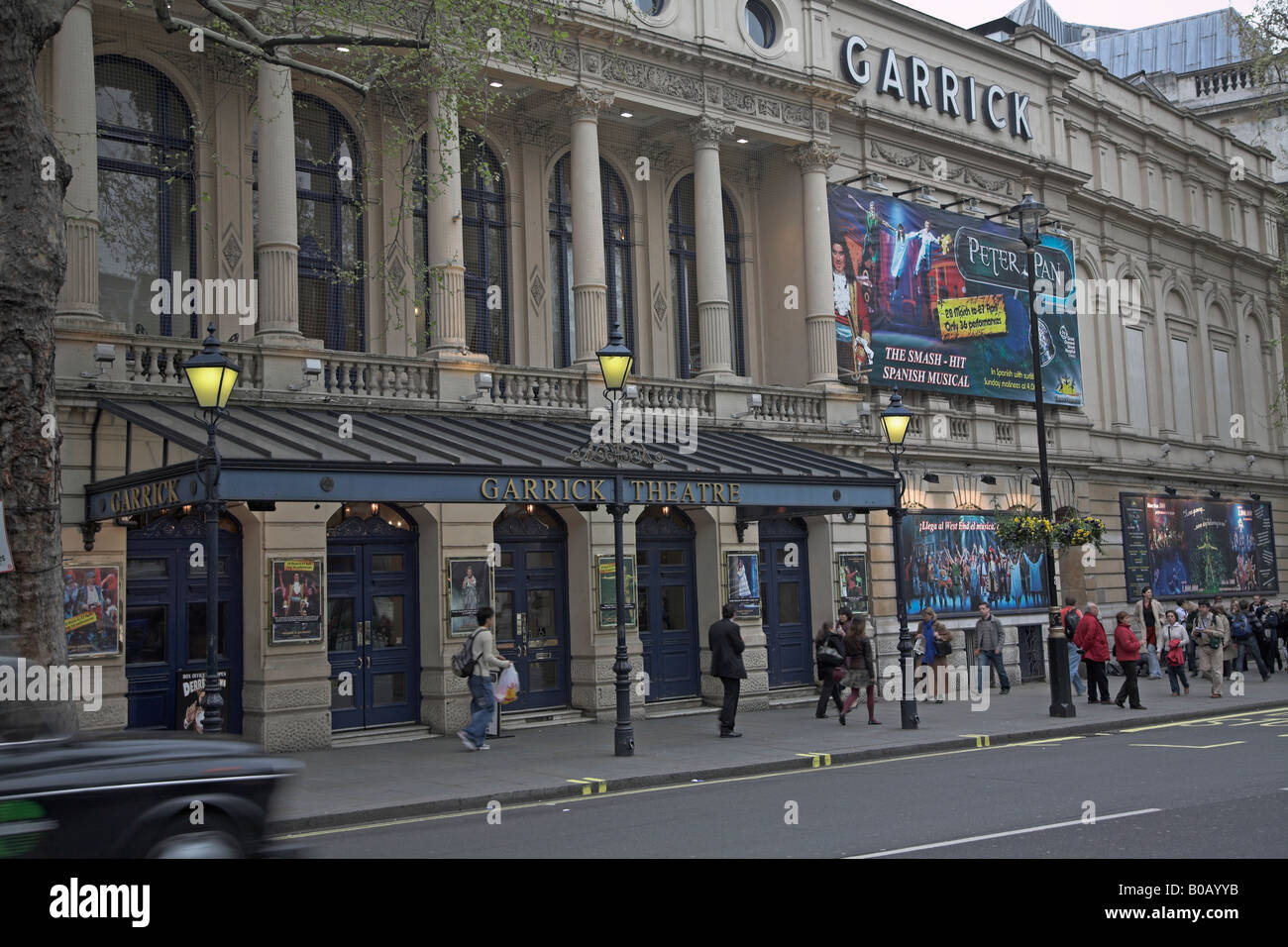 The Garrick Theatre, Charing Cross Road, London, England Stock Photo