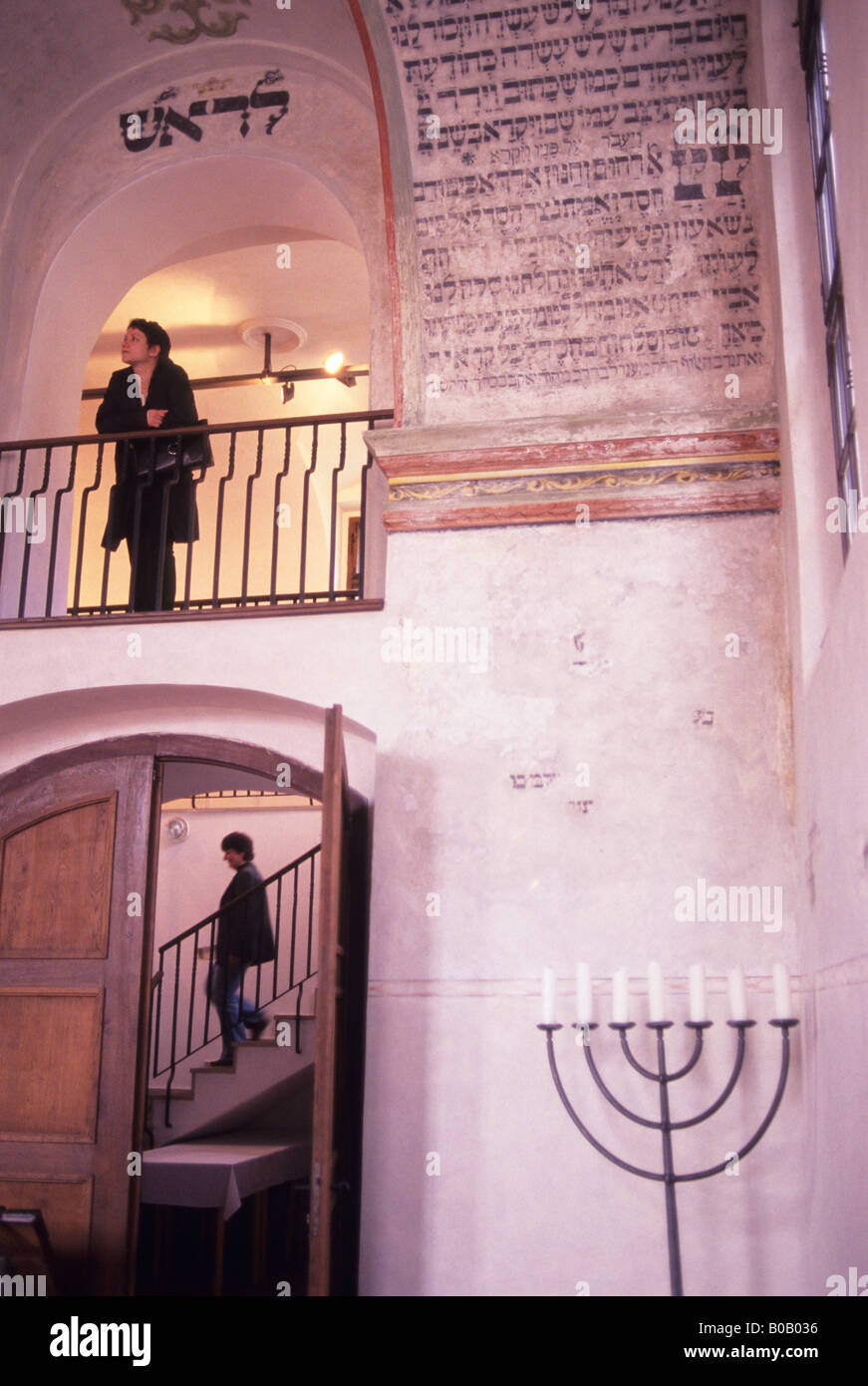 Synagogue in TREBIC Czech Republic Stock Photo