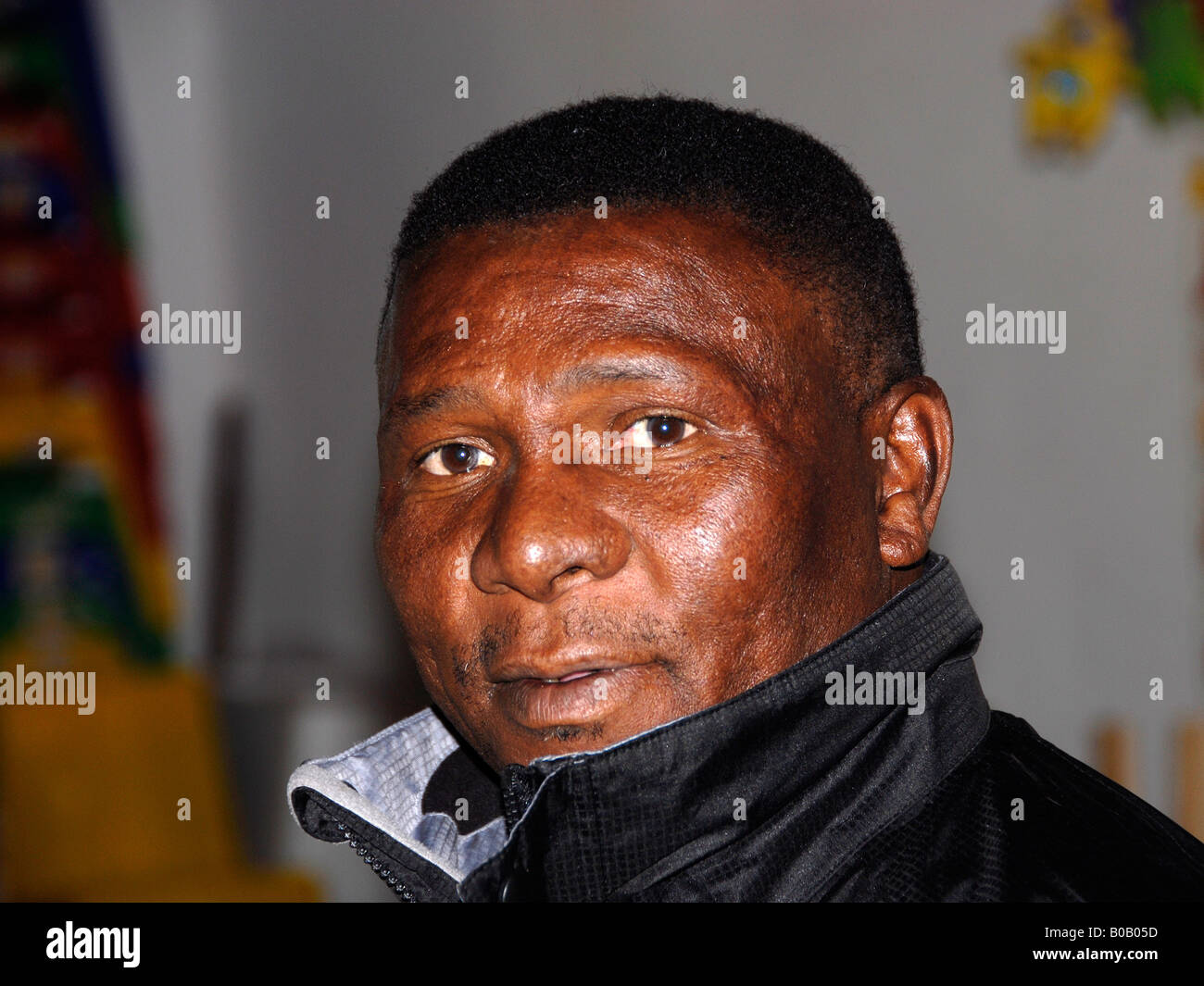 Man from Zolani Stock Photo