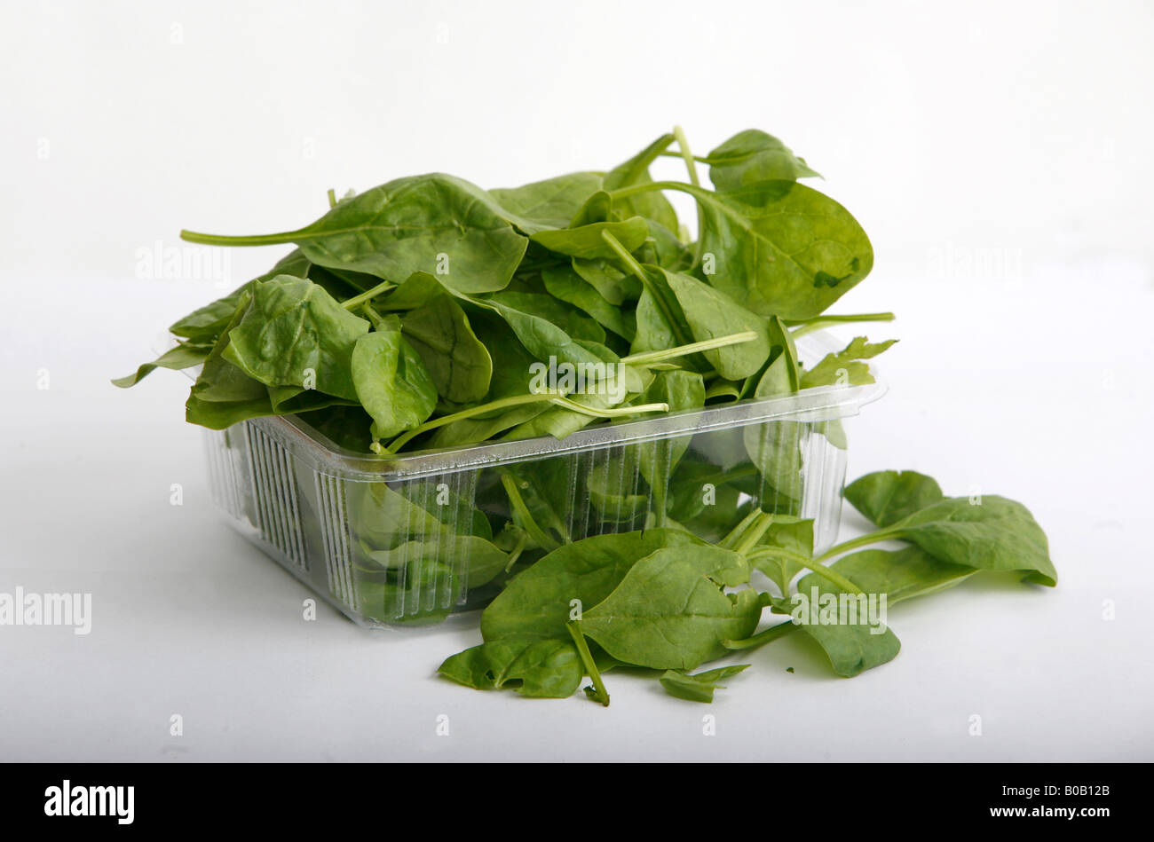 Download Baby Spinach Leaves In Plastic Packaging From Supermarket Stock Photo Alamy PSD Mockup Templates