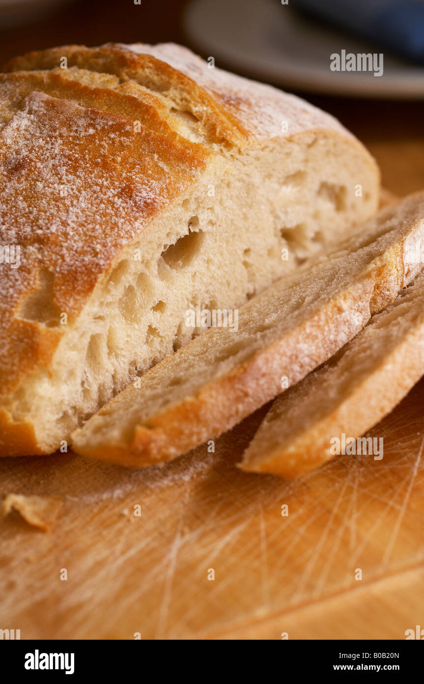 Sour Dough Loaf of Bread Stock Photo