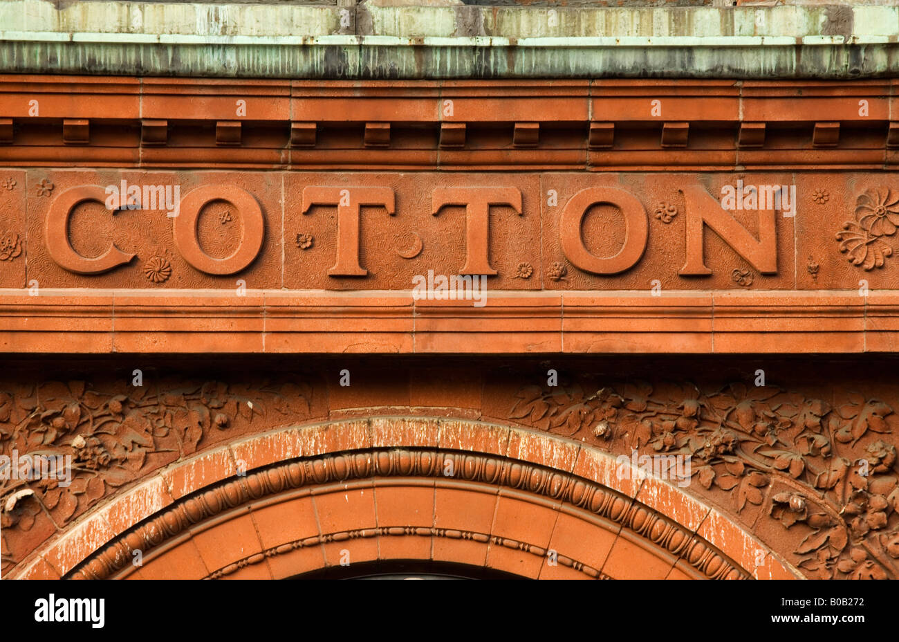 USA; Savannah. The Cotton Exchange building in the historic
