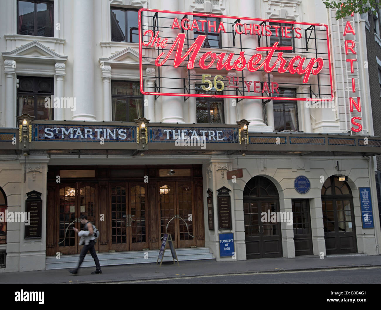 Agatha Christie's Mousetrap at St Martin's theatre, London, England ...