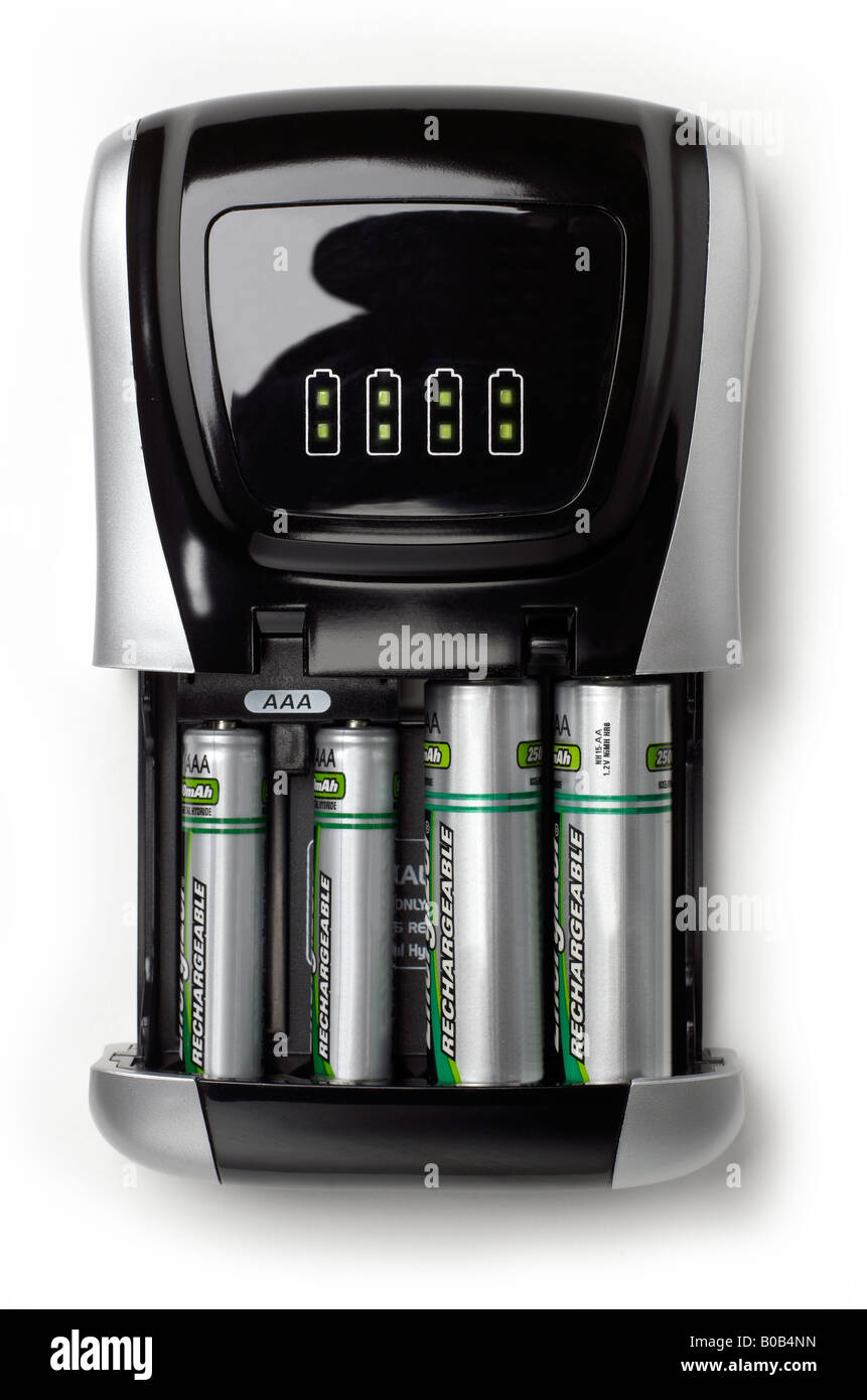 Battery Charger Stock Photo