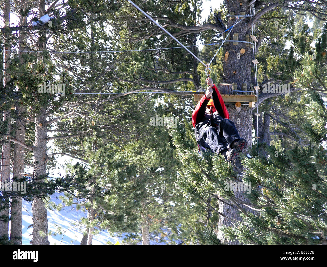Tyrolean traverse hi-res stock photography and images - Alamy