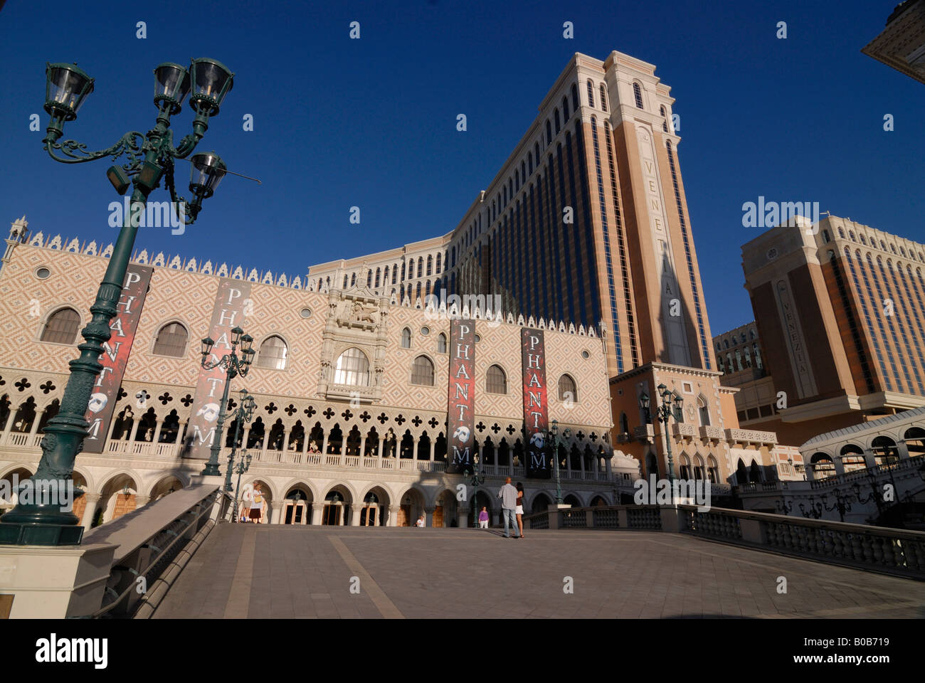 The Venetian casino Las Vegas Nevada USA Stock Photo