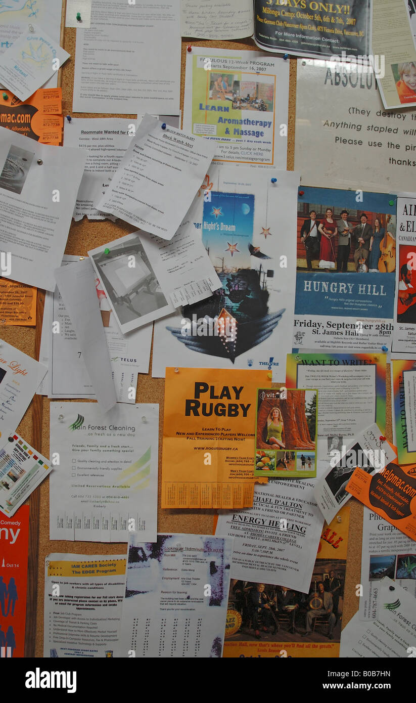 News notice board hires stock photography and images Alamy