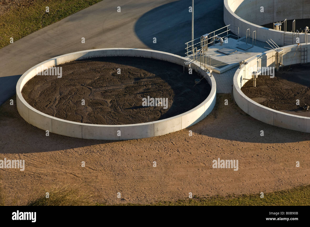 purification plant sewage treatment plant wastewater nature clean cleaning recycle water basin