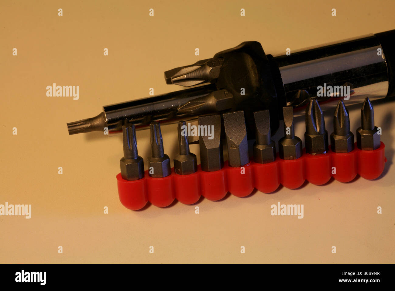 screw driver and bits Stock Photo - Alamy