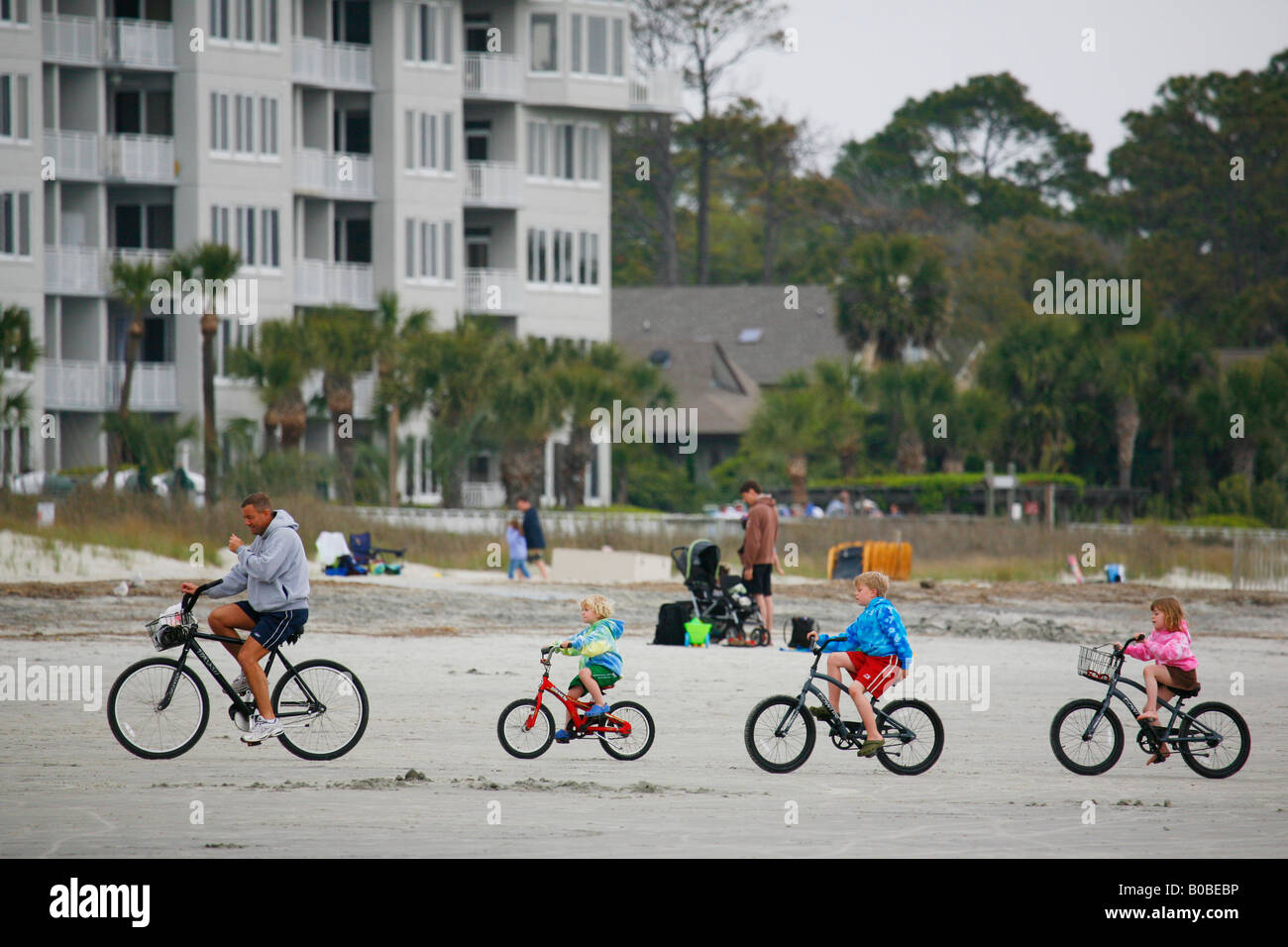 Hilton Head public beach, South Carolina Stock Photo Alamy