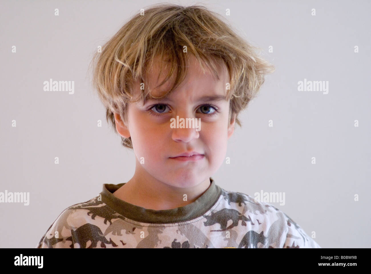 6 year old boy blonde hi-res stock photography and images - Alamy