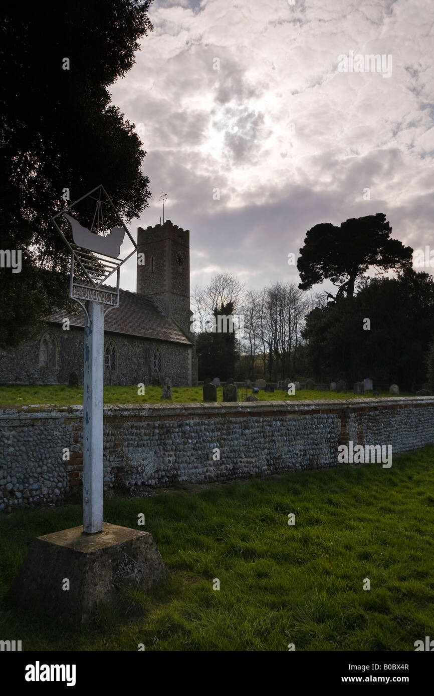 St James Church, Dunwich, Suffolk, England, UK Stock Photo Alamy