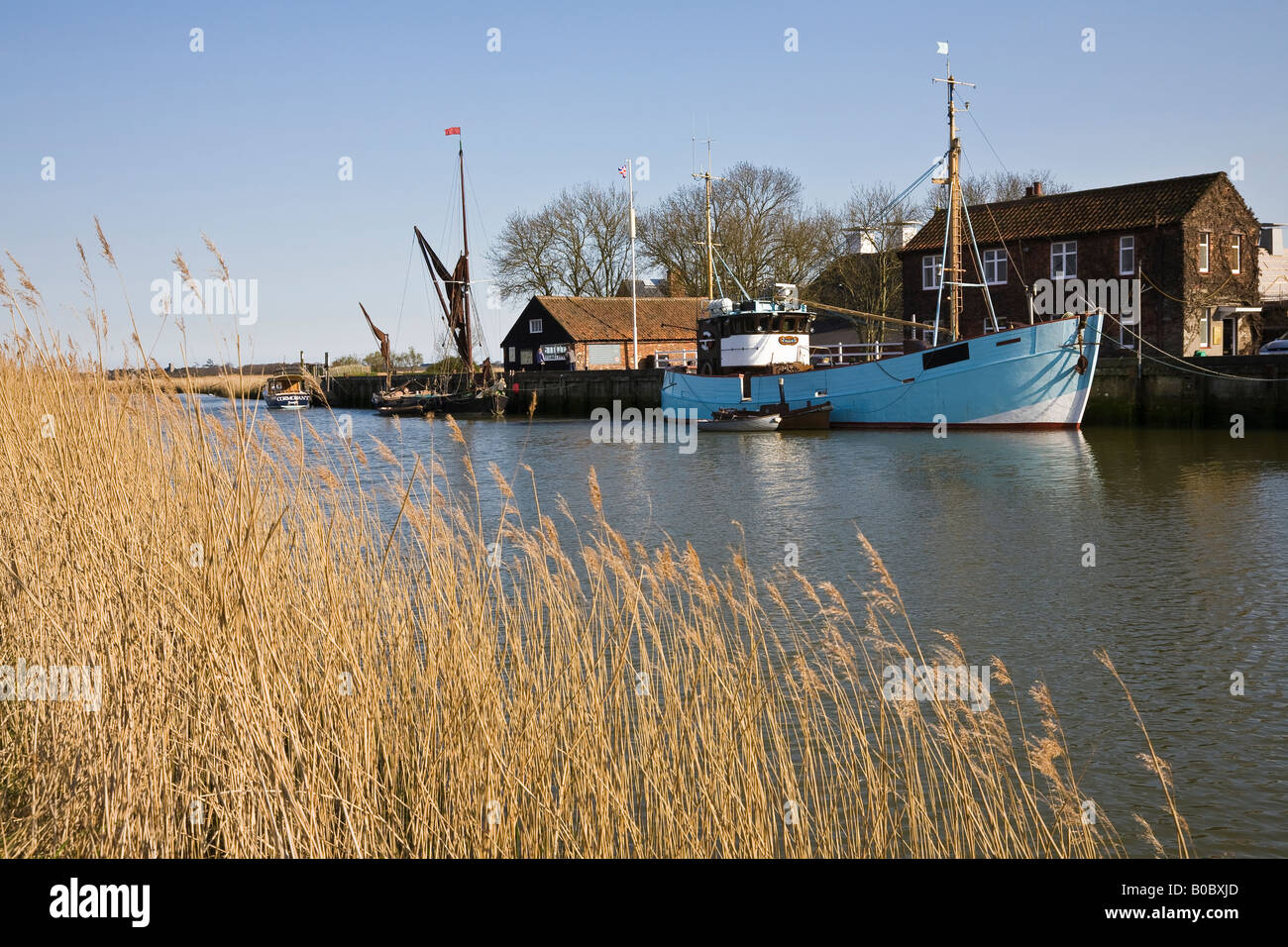 Snape Maltings, Suffolk, England Stock Photo