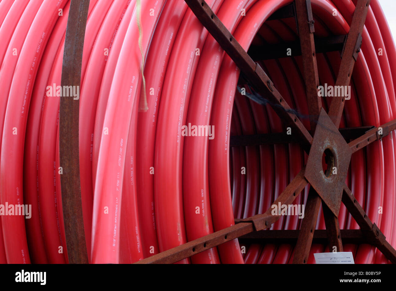 2 inch plastic pipe Stock Photo Alamy