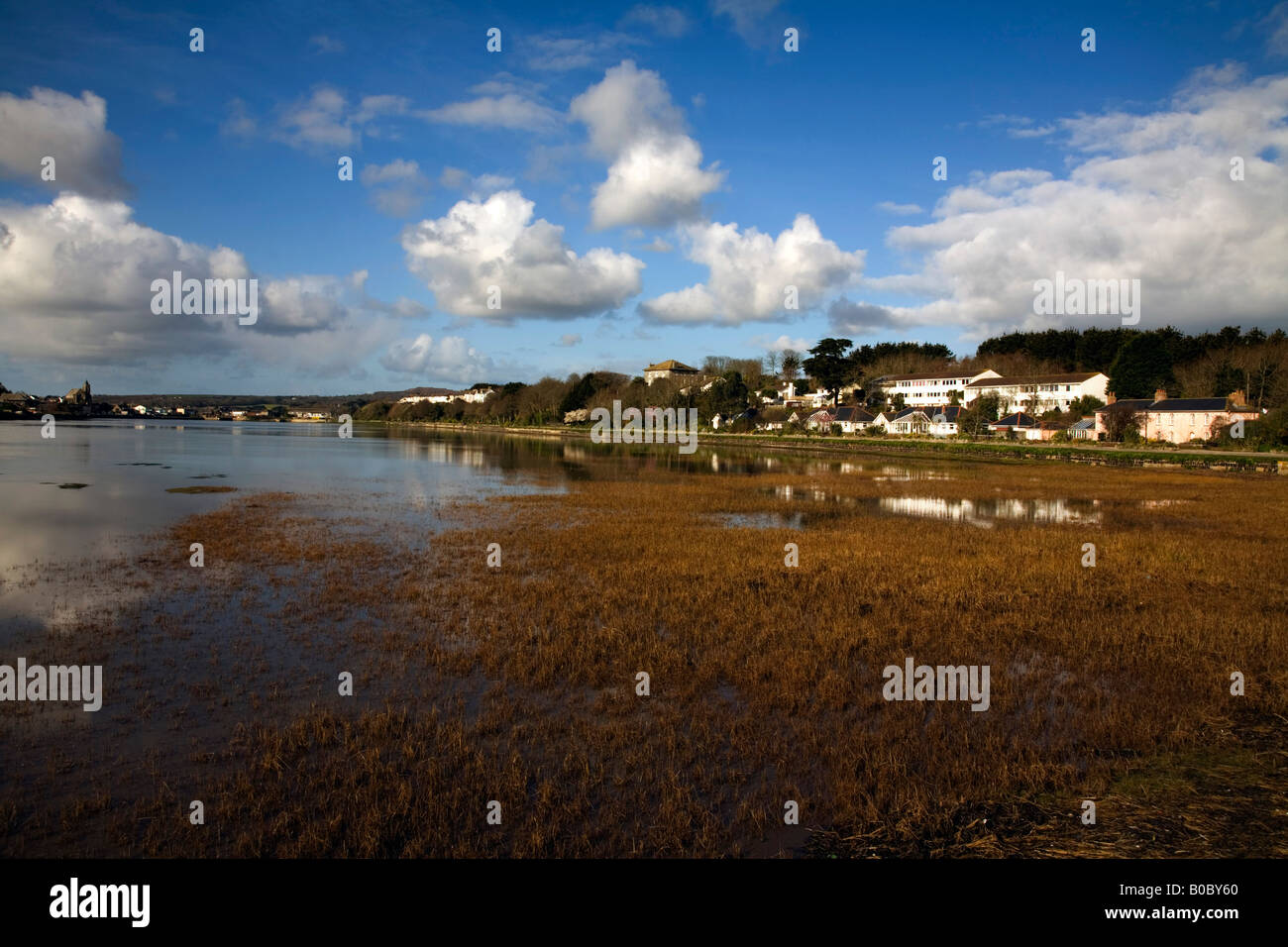 copperhouse creek hayle cornwall Stock Photo Alamy