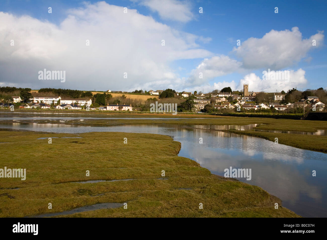 copperhouse creek hayle cornwall Stock Photo Alamy