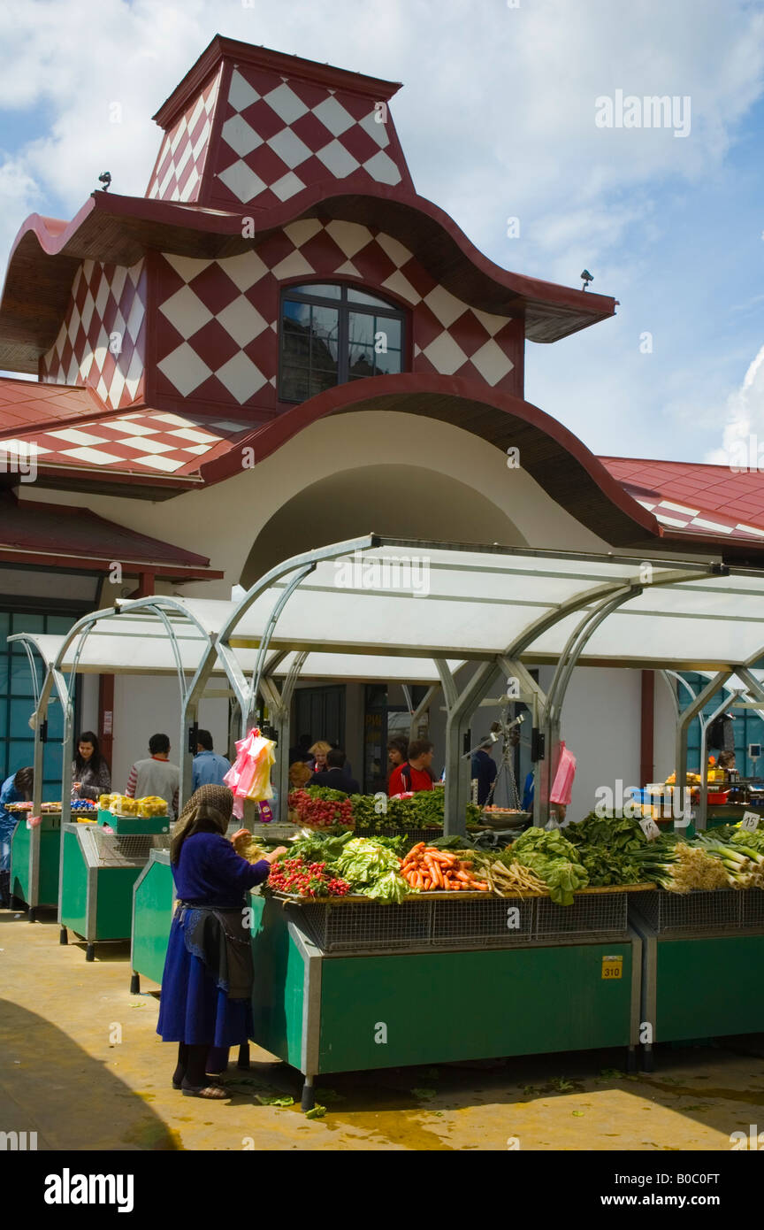 Zeleni venac market in central Belgrade Serbia Europe Stock Photo