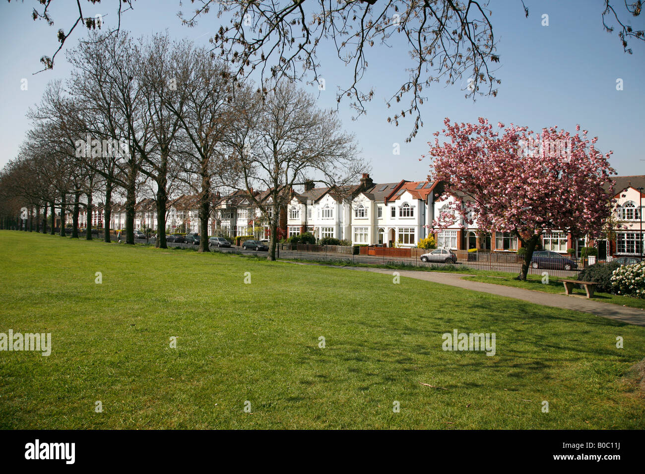 Ruskin Park in Camberwell, London Stock Photo