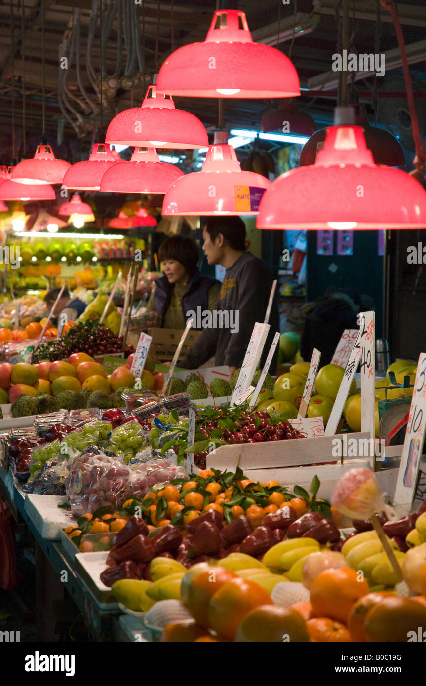 Hong kong street market hi-res stock photography and images - Alamy