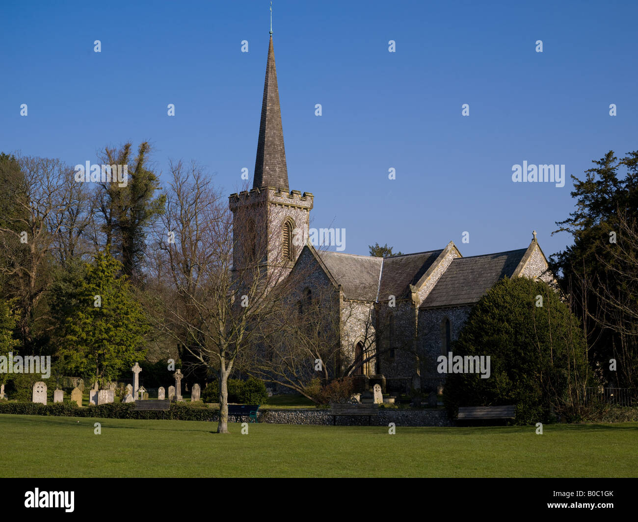 Stanmere House Stock Photo