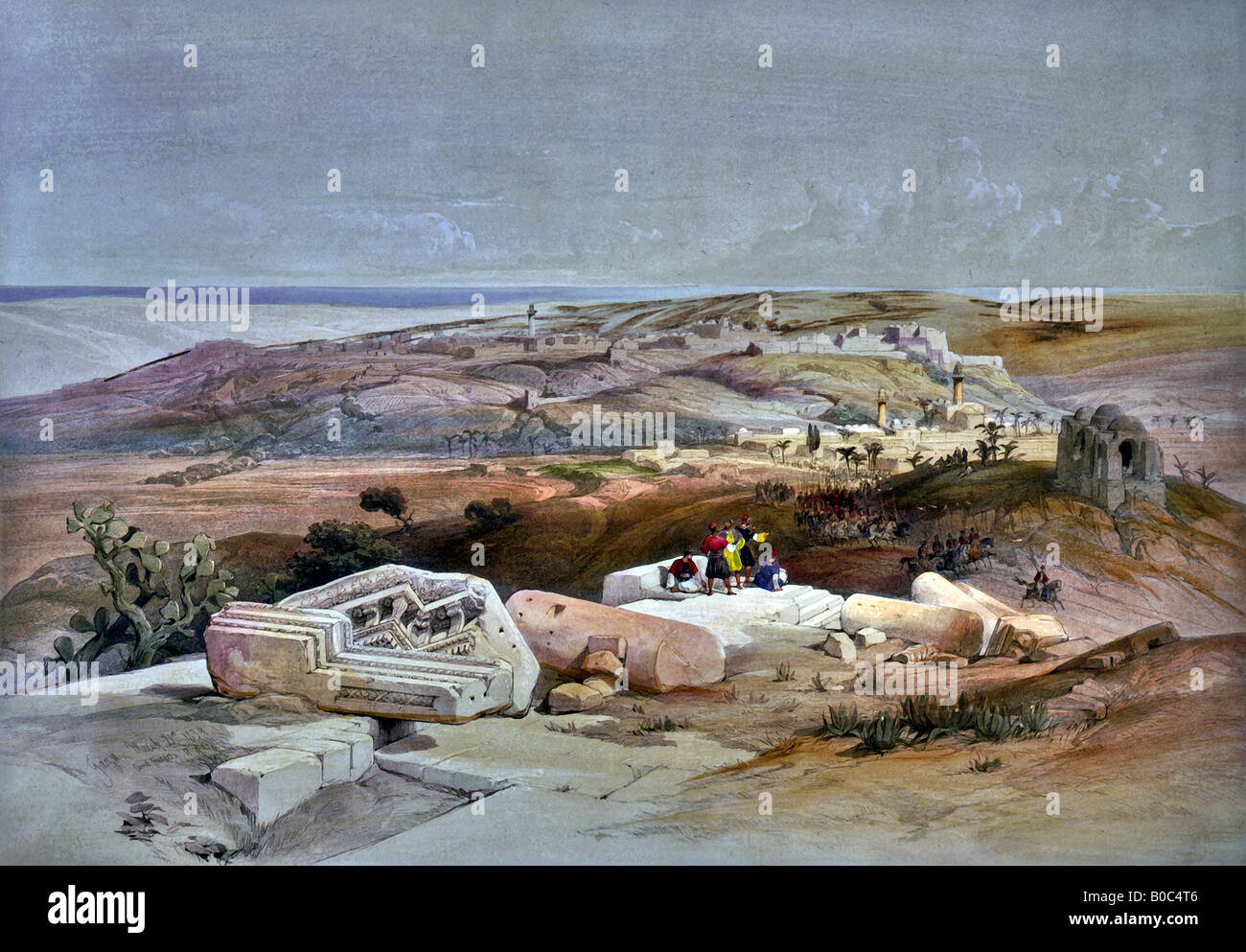 Gaza around 1880 Stock Photo