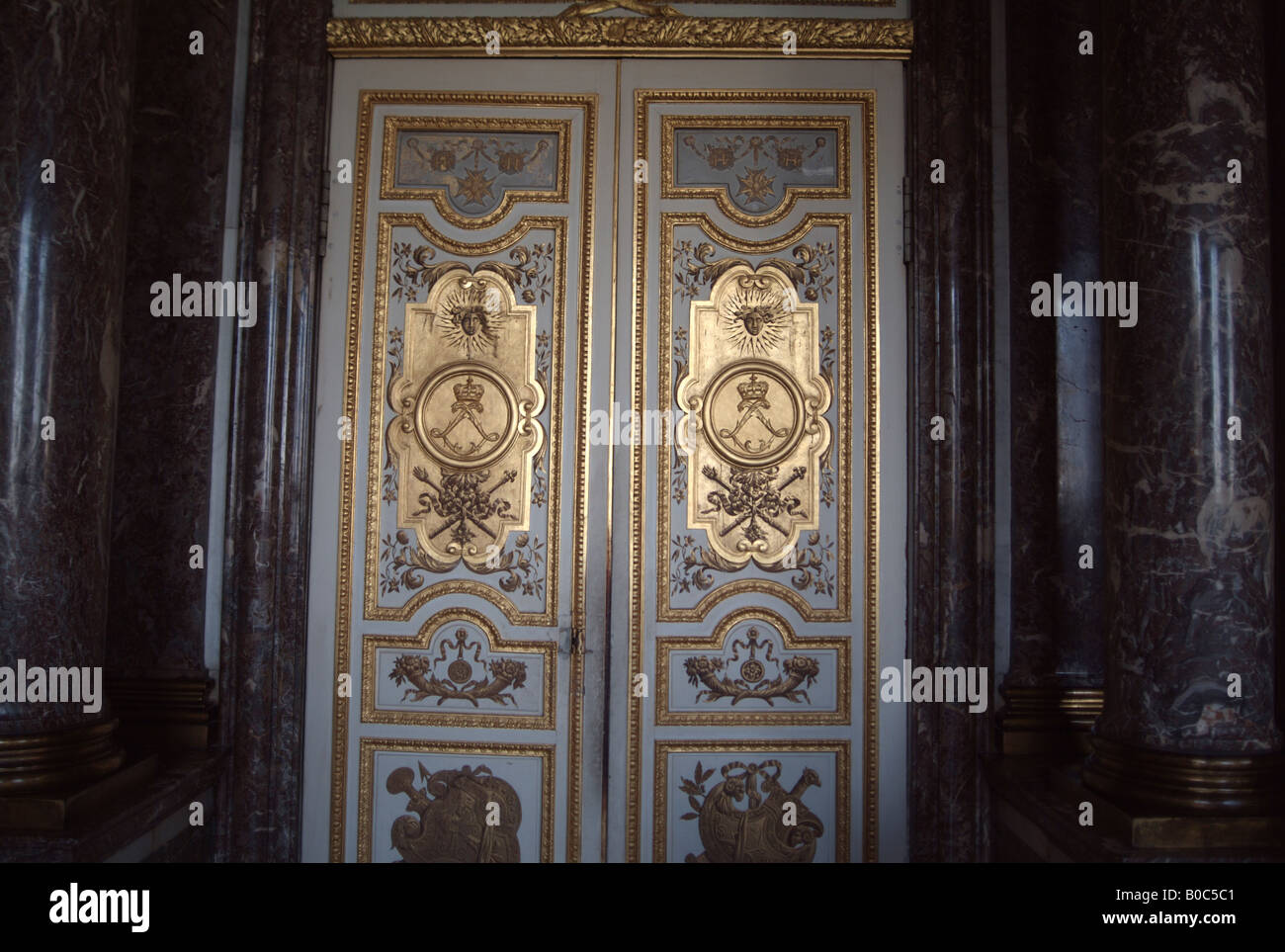 Royal apartments. Palace of Versailles. Versailles. France Stock Photo