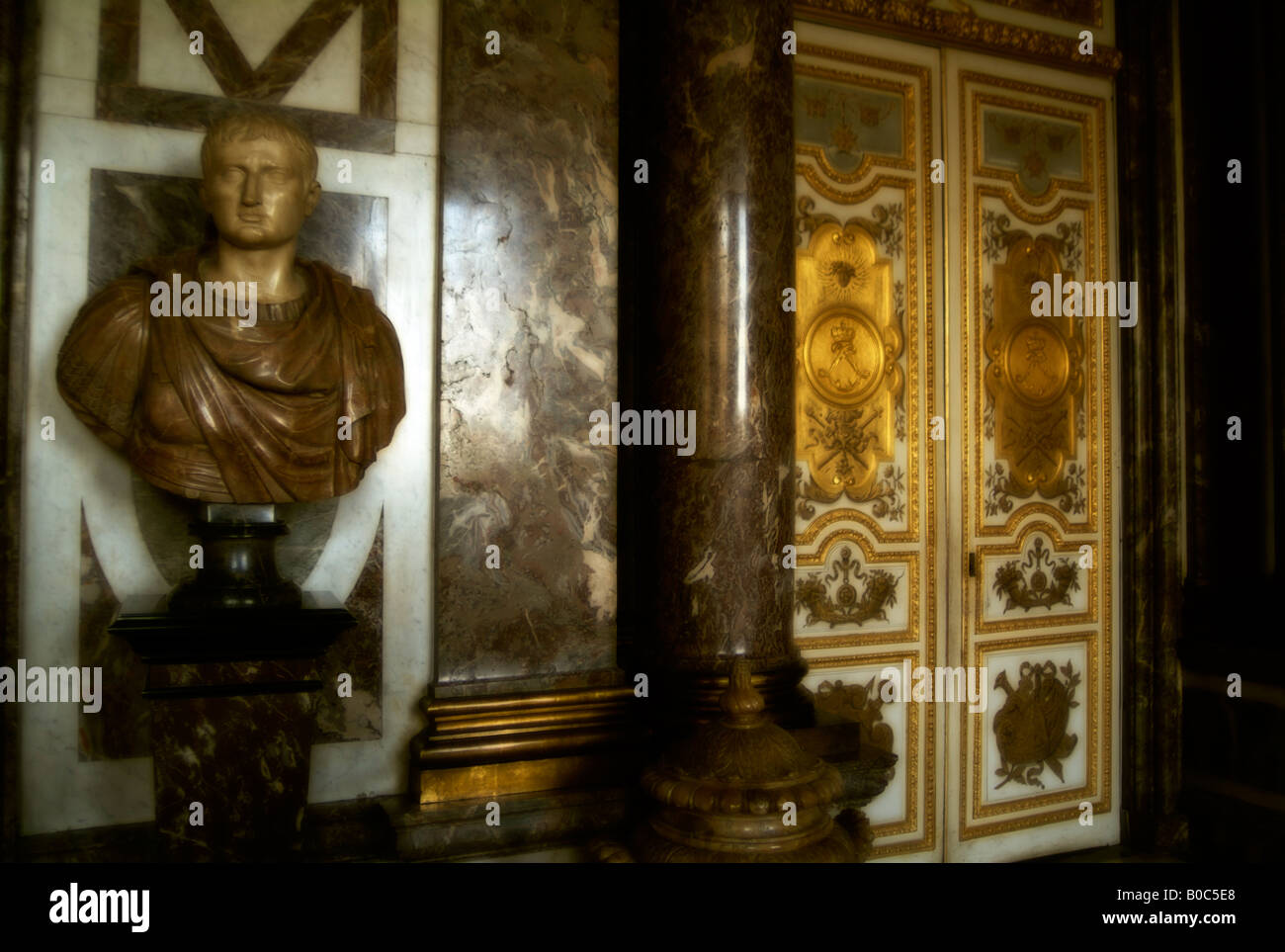 King apartments. Palace of Versailles. Versailles. France Stock Photo