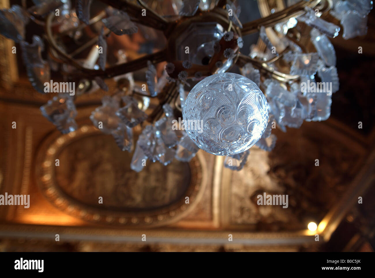 Royal apartments. Palace of Versailles. Versailles. France Stock Photo