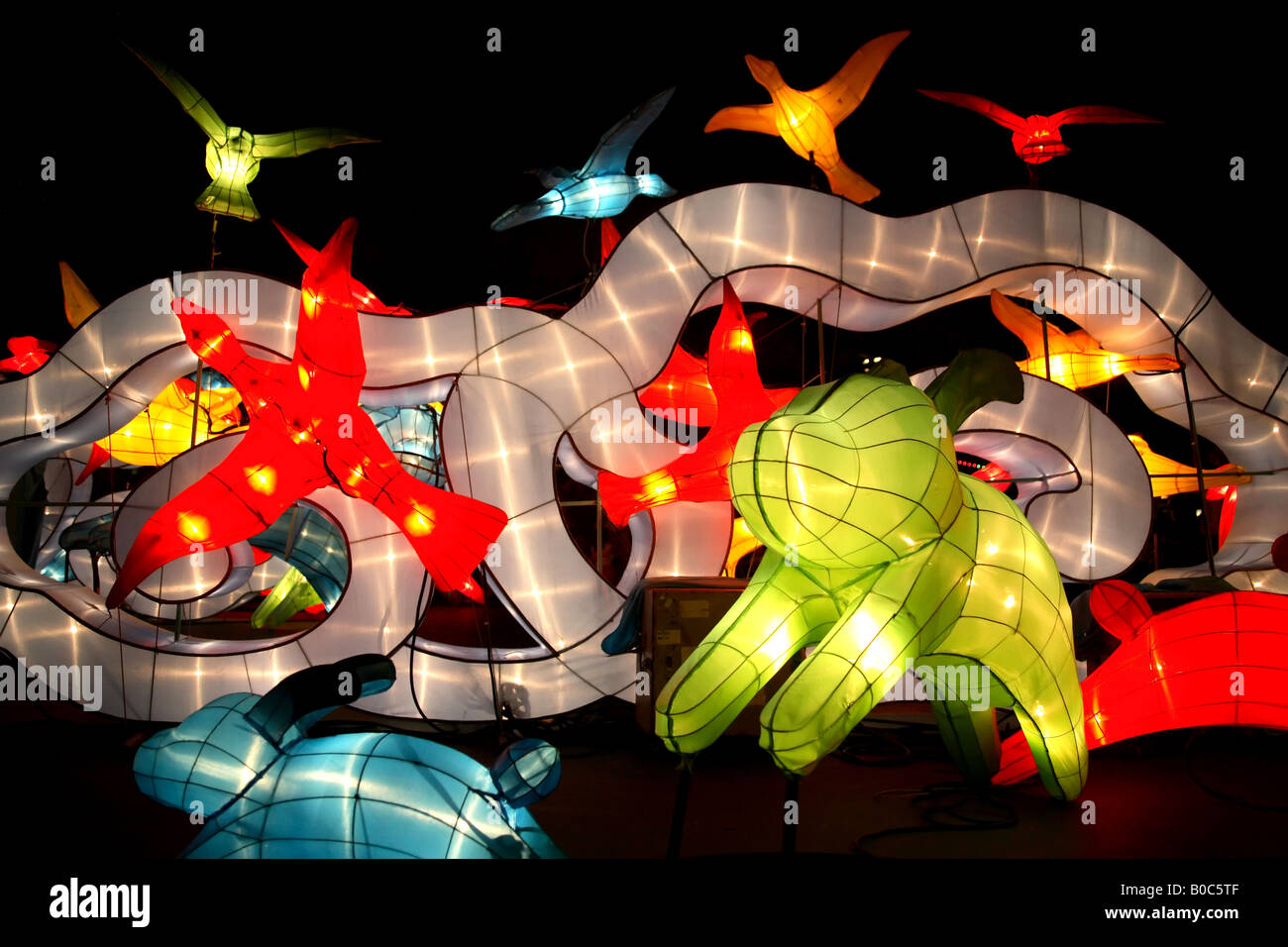 Hong Kong Lantern Festival, Hong Kong, China Stock Photo Alamy