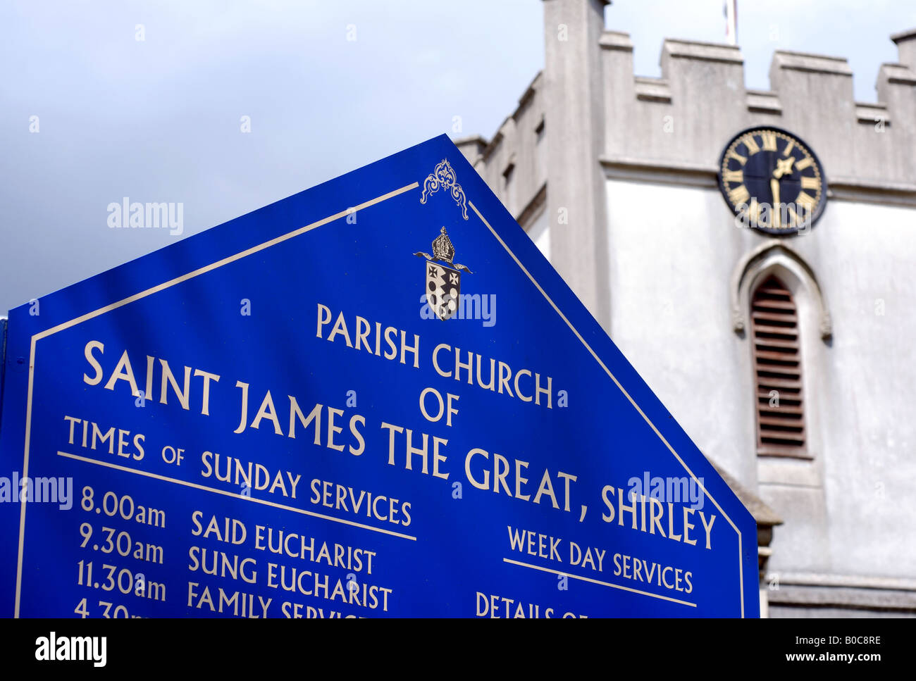 St. James the Great church, Shirley, West Midlands, England, UK Stock Photo