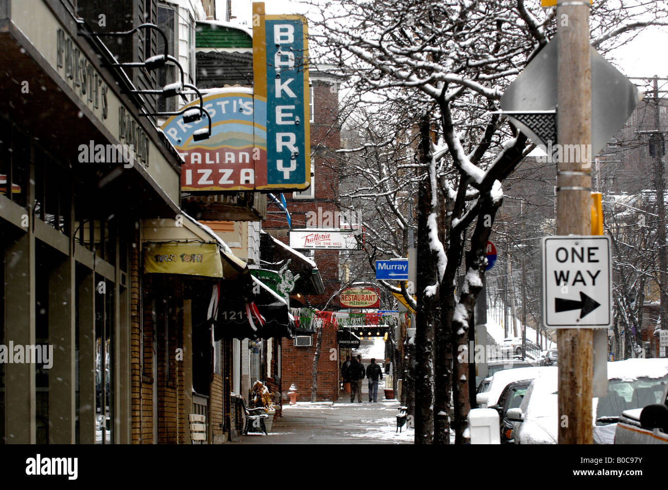 Mayfield Road, Little Italy, Cleveland, OHIO, USA Stock Photo Alamy