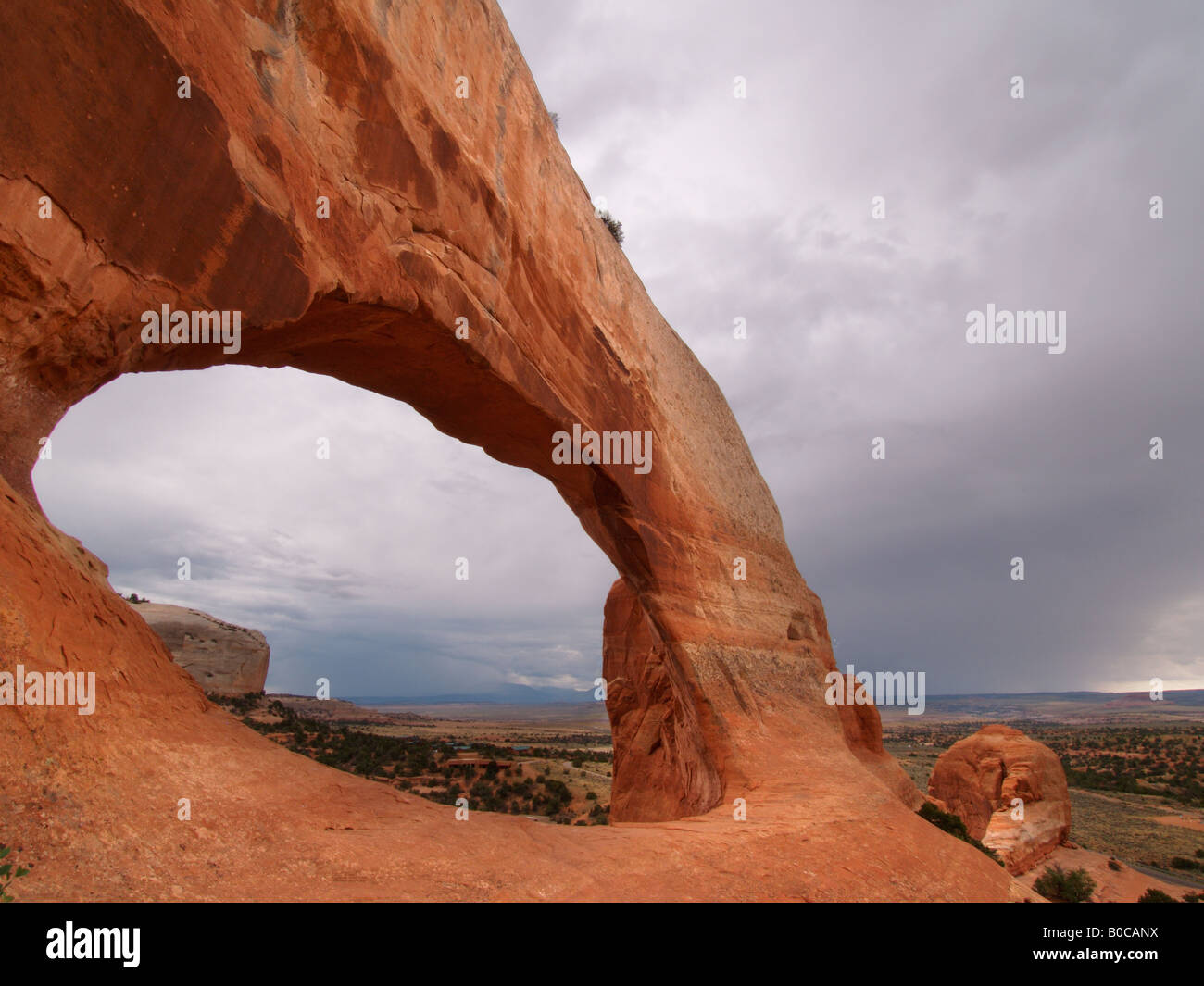 Wilson's Arch Moab Utah Stock Photo Alamy