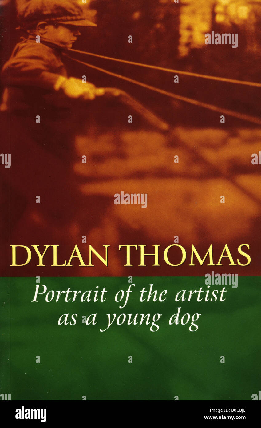 Dylan Thomas Portrait of the Artist as a Young Dog Phoenix Paperback Book 2001 FOR EDITORIAL USE ONLY Stock Photo